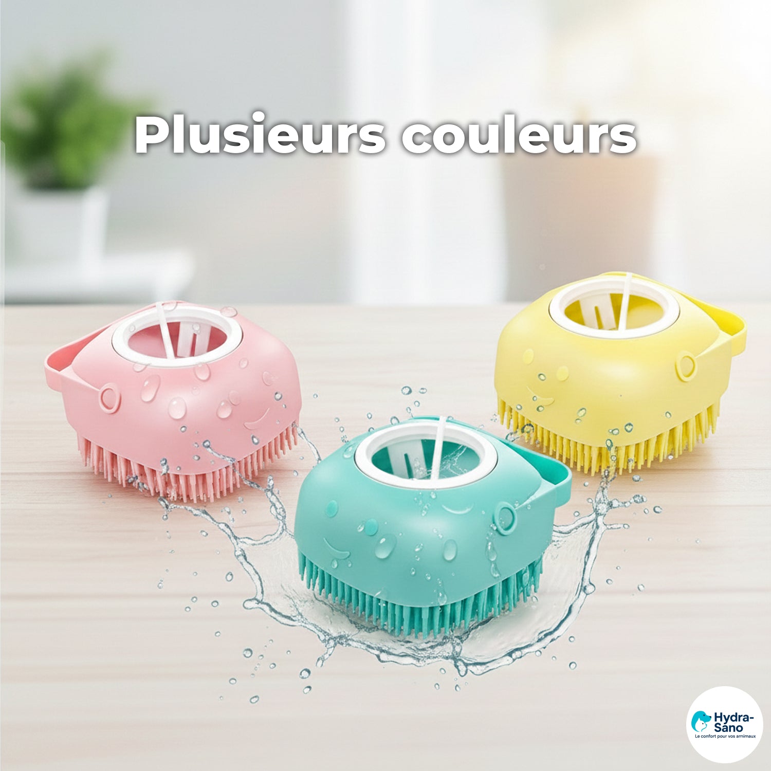 BROSSE DE BAIN EN SILICONE SOUPLE